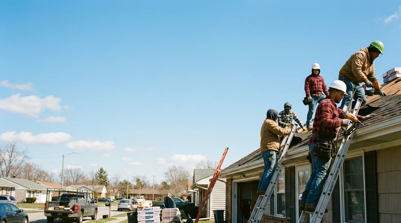 Roofing in Adrian, MI near me
